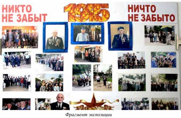 Музей боевой славы отделения ветеранов г. Акко